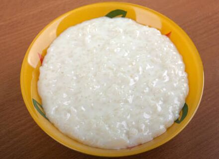 Gachas de arroz
