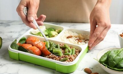 Corrección nutricional para adelgazar en abdomen y caderas.